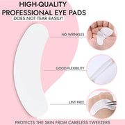 Eyelash Extension Gel Eye Patches | Lint-Free Hydrogel Pair